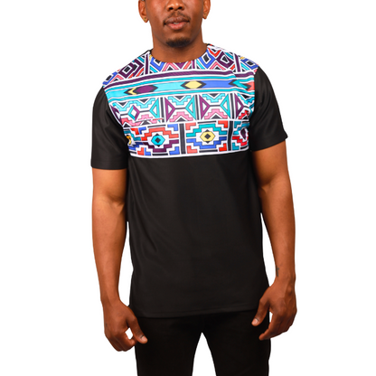 New Ndebele Mens Formal African Shirt by Tribe Afrique
