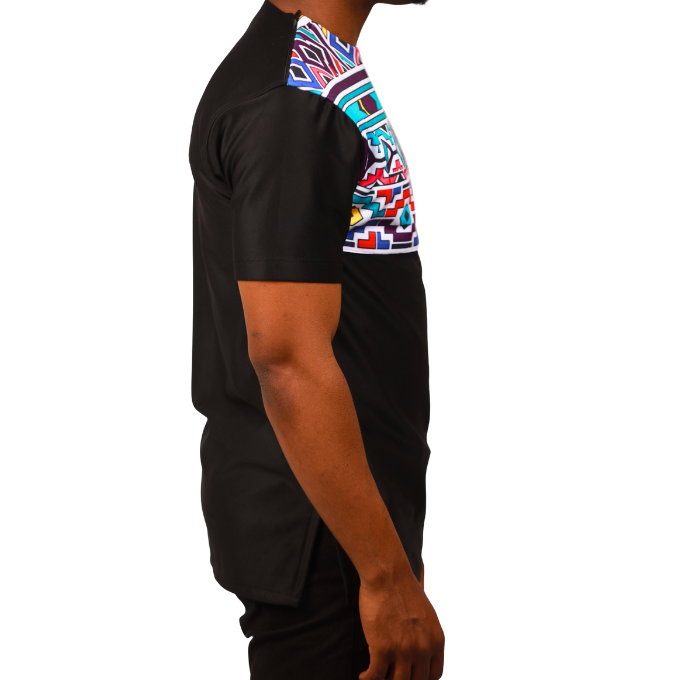 New Ndebele Mens Formal African Shirt by Tribe Afrique
