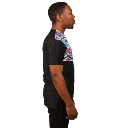 New Ndebele Mens Formal African Shirt by Tribe Afrique