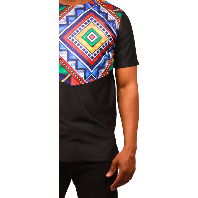 Ndebele Nananom Mens Formal African Shirt by Tribe Afrique