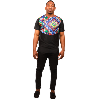 Ndebele Nananom Mens Formal African Shirt by Tribe Afrique