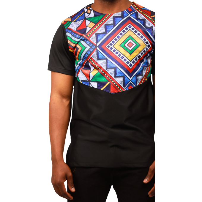 Ndebele Nananom Mens Formal African Shirt by Tribe Afrique