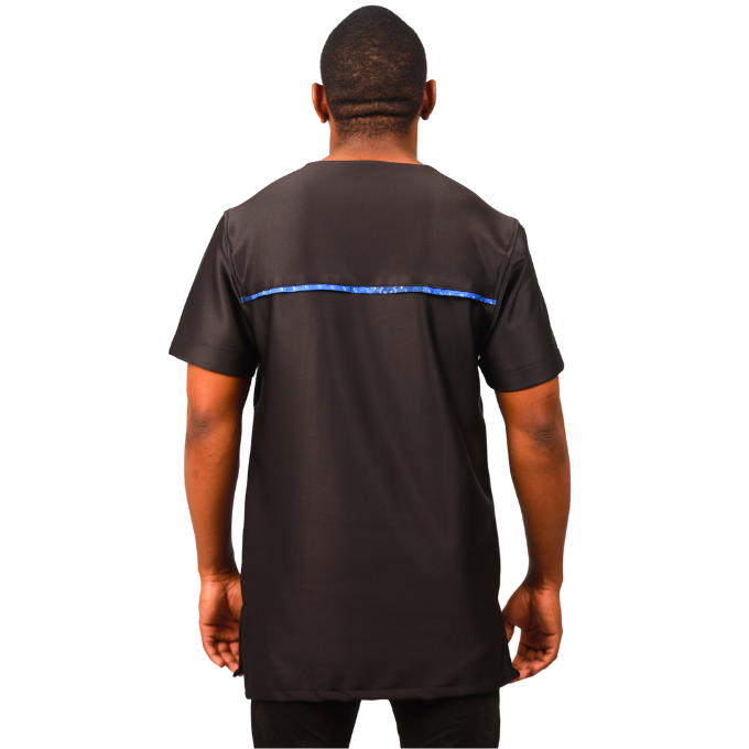 Shweshwe All Nations Mens Formal African Shirt by Tribe Afrique