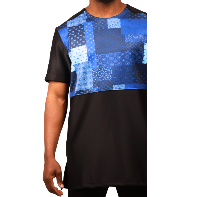 Shweshwe All Nations Mens Formal African Shirt by Tribe Afrique