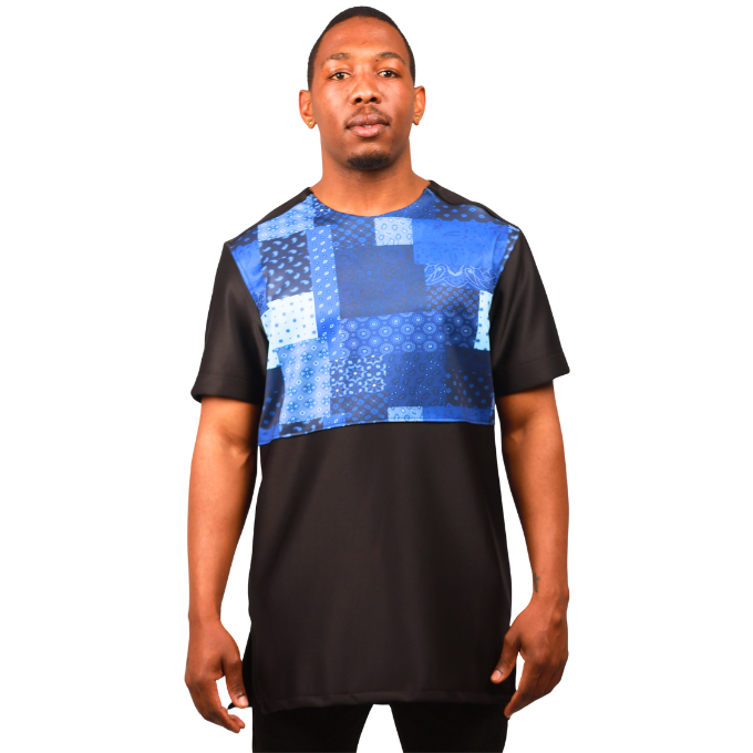 Shweshwe All Nations Mens Formal African Shirt by Tribe Afrique