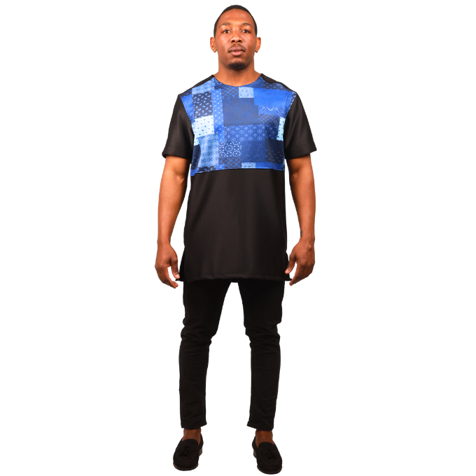 Shweshwe All Nations Mens Formal African Shirt by Tribe Afrique
