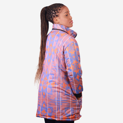 Sotho Long Jacket with Removable hood Tribe Afrique
