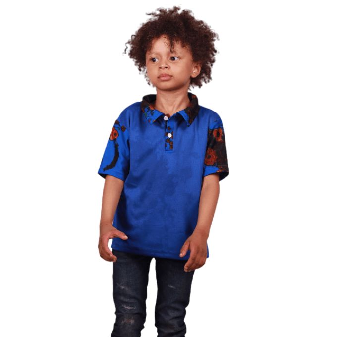 Kids Tsonga Heritage Shirt by Tribe Afrique Tribe Afrique