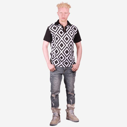 Xhosa Puzzle African Golf Shirt Tribe Afrique