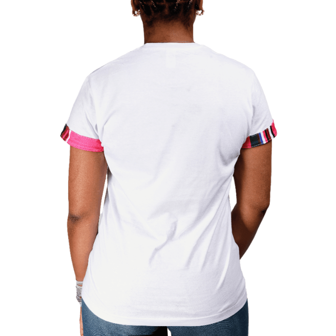 White venda Africa Map Shirt by Tribe Afrique Tribe Afrique