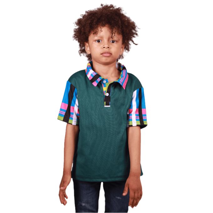 Kids Venda Heritage Shirt by Tribe Afrique Tribe Afrique