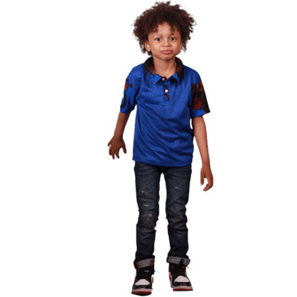 Kids Tsonga Heritage Shirt by Tribe Afrique Tribe Afrique