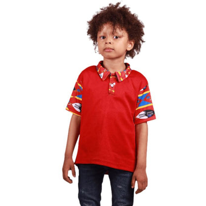 Kids Swati Puzzle African Heritage Shirt by Tribe Afrique Tribe Afrique