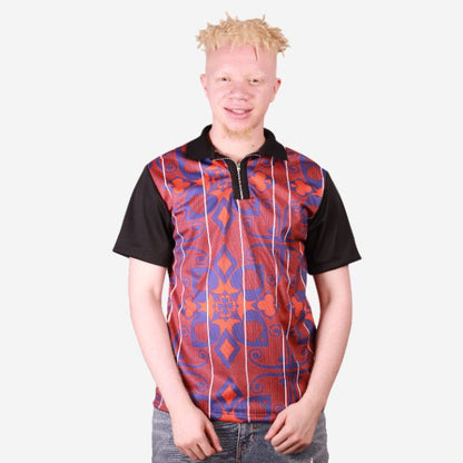 Sotho Fluorish African Golf Shirt Tribe Afrique