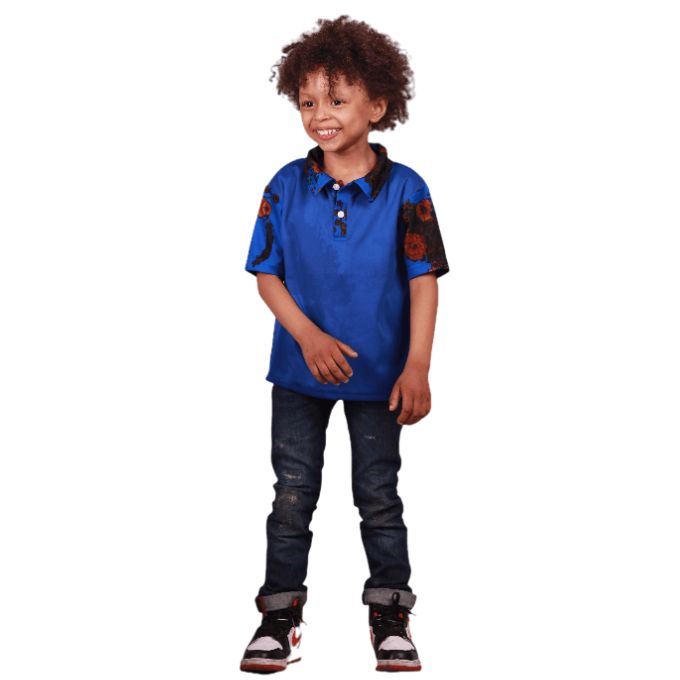 Kids Tsonga Heritage Shirt by Tribe Afrique Tribe Afrique