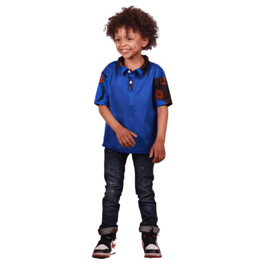 Kids Tsonga Heritage Shirt by Tribe Afrique Tribe Afrique