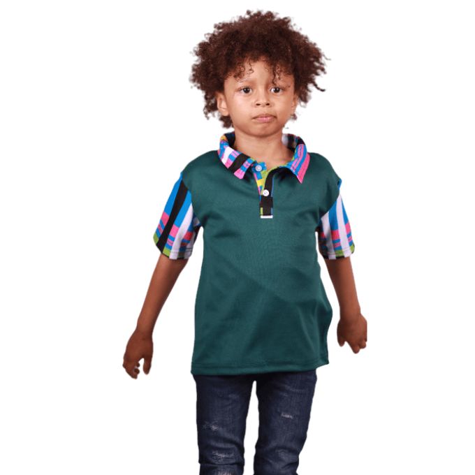 Kids Venda Heritage Shirt by Tribe Afrique Tribe Afrique