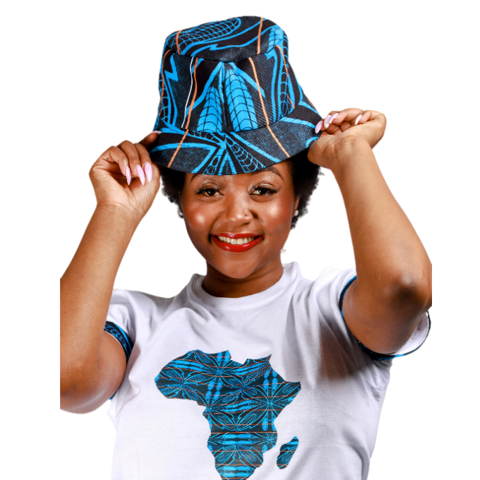 White Sotho Africa Map Shirt by Tribe Afrique Tribe Afrique