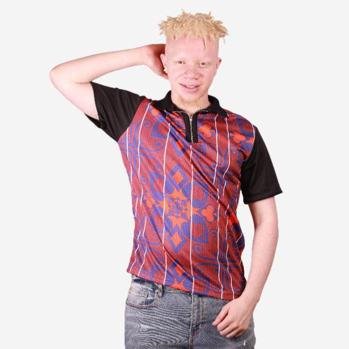 Sotho Fluorish African Golf Shirt Tribe Afrique