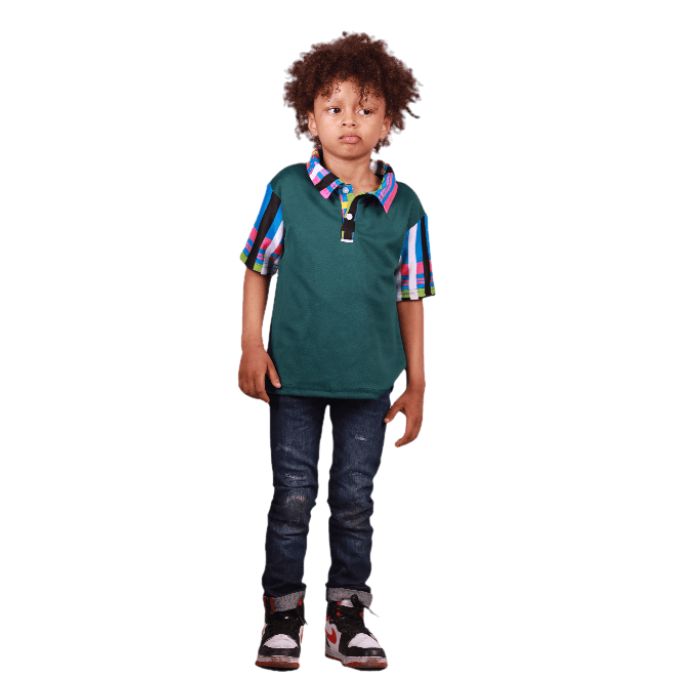 Kids Venda Heritage Shirt by Tribe Afrique Tribe Afrique