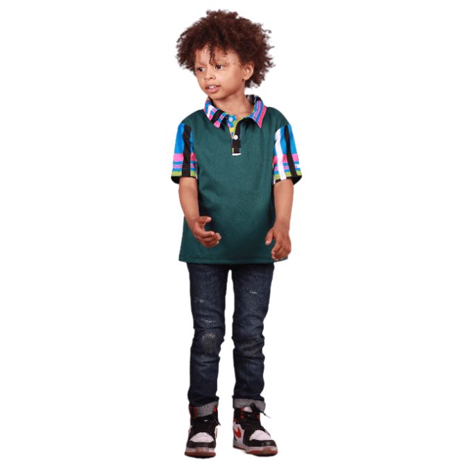 Kids Venda Heritage Shirt by Tribe Afrique Tribe Afrique