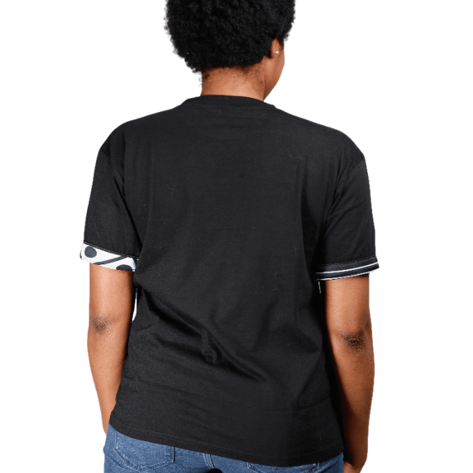 Black Xhosa Africa Map Shirt by Tribe Afrique Tribe Afrique