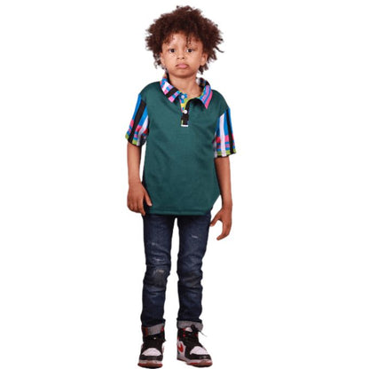 Kids Venda Heritage Shirt by Tribe Afrique Tribe Afrique