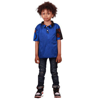 Kids Tsonga Heritage Shirt by Tribe Afrique Tribe Afrique