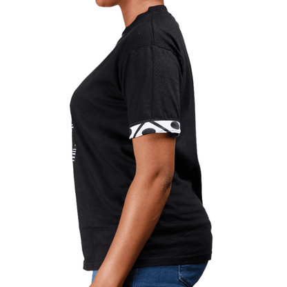 Black Xhosa Africa Map Shirt by Tribe Afrique Tribe Afrique