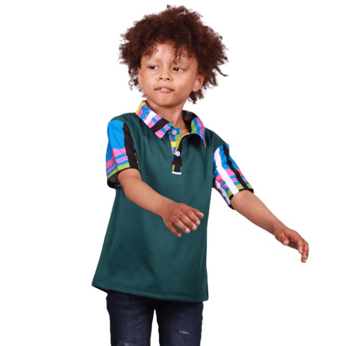 Kids Venda Heritage Shirt by Tribe Afrique Tribe Afrique
