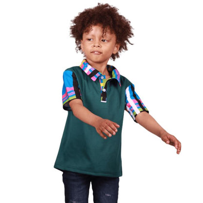 Kids Venda Heritage Shirt by Tribe Afrique Tribe Afrique