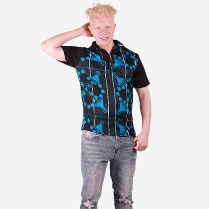 Sotho Hut African Golf Shirt Tribe Afrique