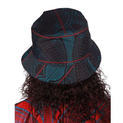 Green Sotho African Bucket Hats by Tribe Afrique Tribe Afrique