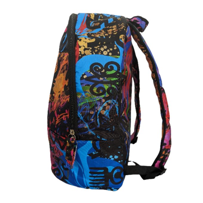 adinkra african laptop backpack - 2