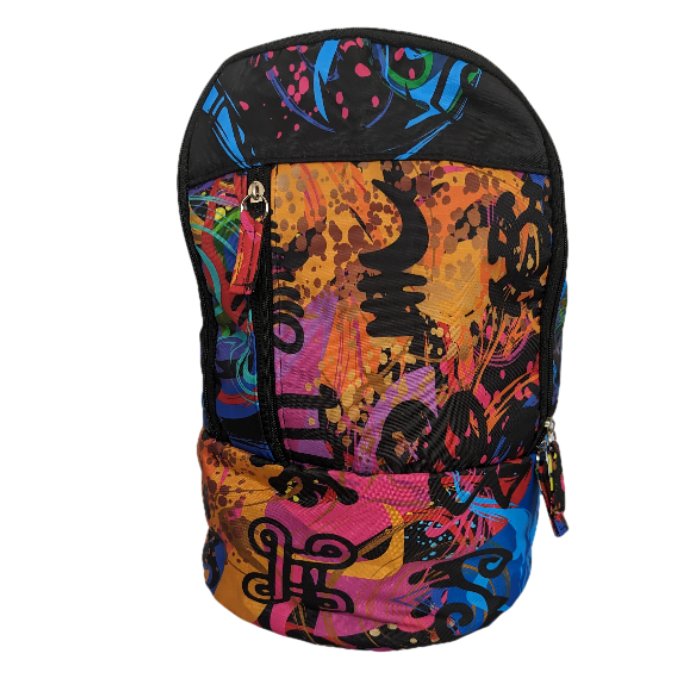 adinkra african laptop backpack - 3