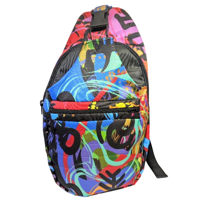 adinkra african sling bag - 0