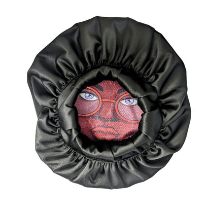 African Puzzle Beauty Reversible Bonnet by Tribe Afrique - Tribe Afrique