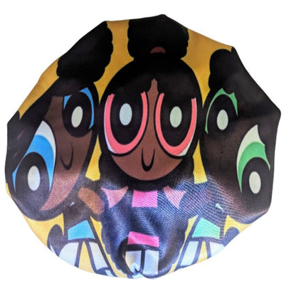African Spice Gals Reversible Bonnet by Tribe Afrique - Tribe Afrique