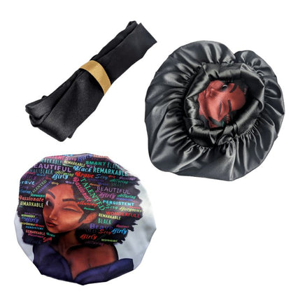 African Wink affirmation Bonnet by Tribe Afrique - Tribe Afrique