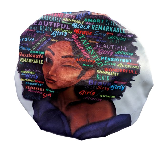African Wink affirmation Bonnet by Tribe Afrique - Tribe Afrique