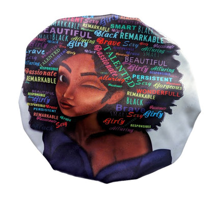 African Wink affirmation Bonnet by Tribe Afrique - Tribe Afrique