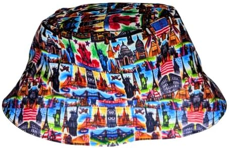Proudly American Landmarks African Bucket Hat - Tribe Afrique