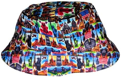Proudly American Landmarks African Bucket Hat - Tribe Afrique
