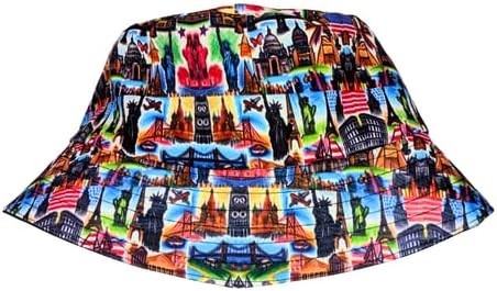 Proudly American Landmarks African Bucket Hat - Tribe Afrique