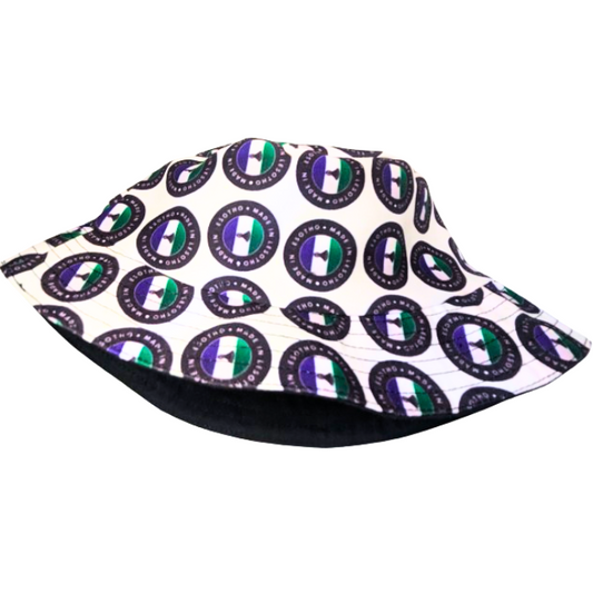 Sotho flag African Bucket Hats by Tribe Afrique - Tribe Afrique