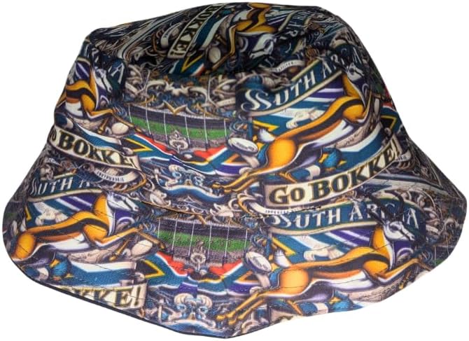 Multi Go Bokke Springbok Supporters Bucket hat by Tribe Afrique - Tribe Afrique