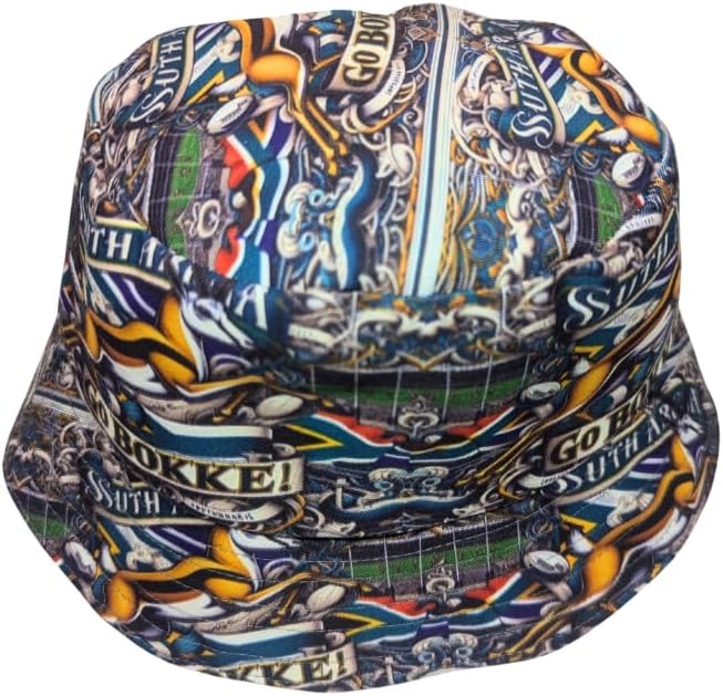 Multi Go Bokke Springbok Supporters Bucket hat by Tribe Afrique - Tribe Afrique