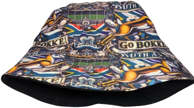 Multi Go Bokke Springbok Supporters Bucket hat by Tribe Afrique - Tribe Afrique