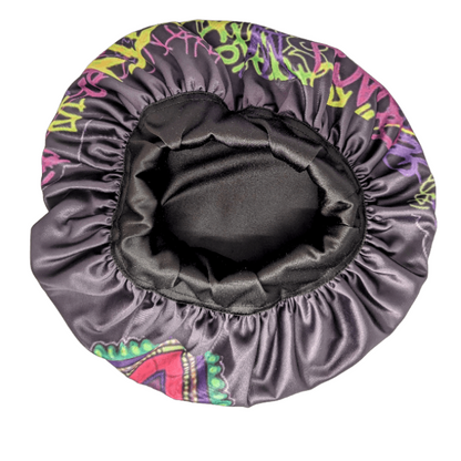 Queen Dashiki African Satin Bonnet by Tribe Afrique - Tribe Afrique