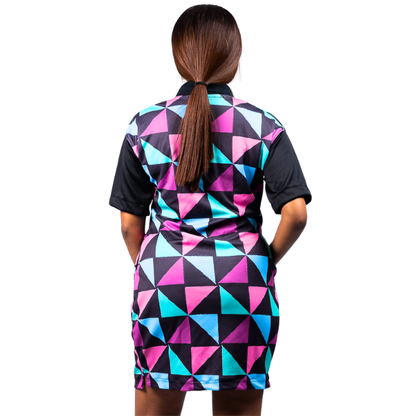 Konadu Kente African Golfer Dress by Tribe Afrique